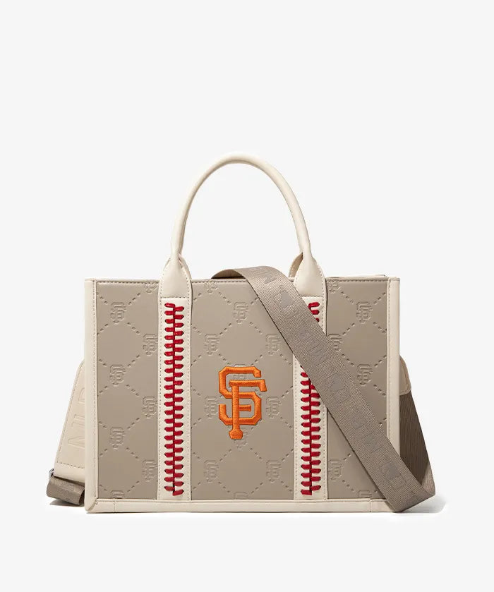 MLB San Francisco Giants Tote Bag with Baseball Stitch