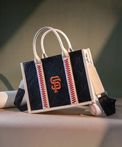 MLB San Francisco Giants Tote Bag with Baseball Stitch