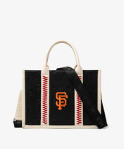MLB San Francisco Giants Tote Bag with Baseball Stitch
