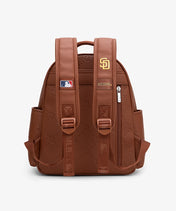 MLB San Diego Padres Backpack with Embossed Pattern