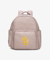 MLB San Diego Padres Backpack with Embossed Pattern