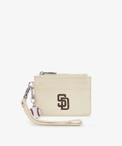 MLB San Diego Padres Card Holder with Baseball Charm