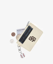 MLB San Diego Padres Card Holder with Baseball Charm