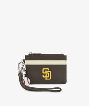 MLB San Diego Padres Card Holder with Baseball Charm