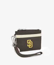 MLB San Diego Padres Card Holder with Baseball Charm