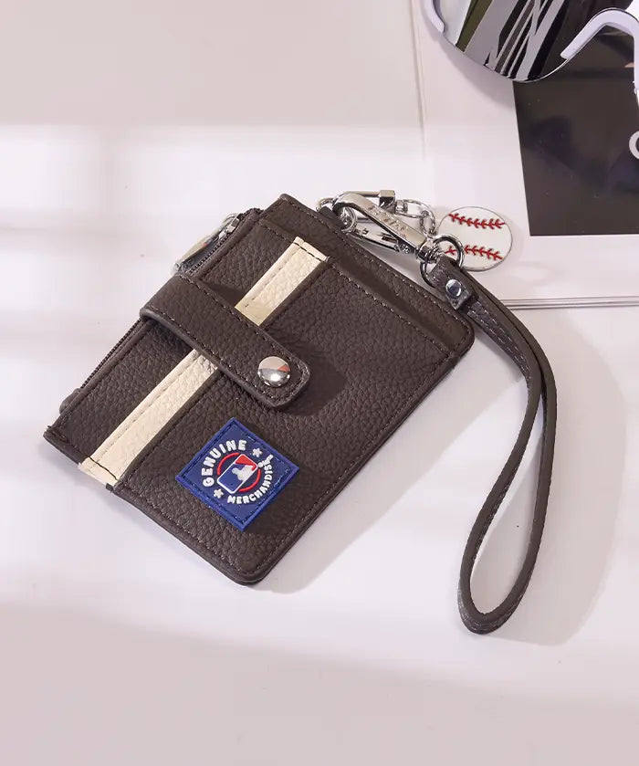 MLB San Diego Padres Card Holder with Baseball Charm