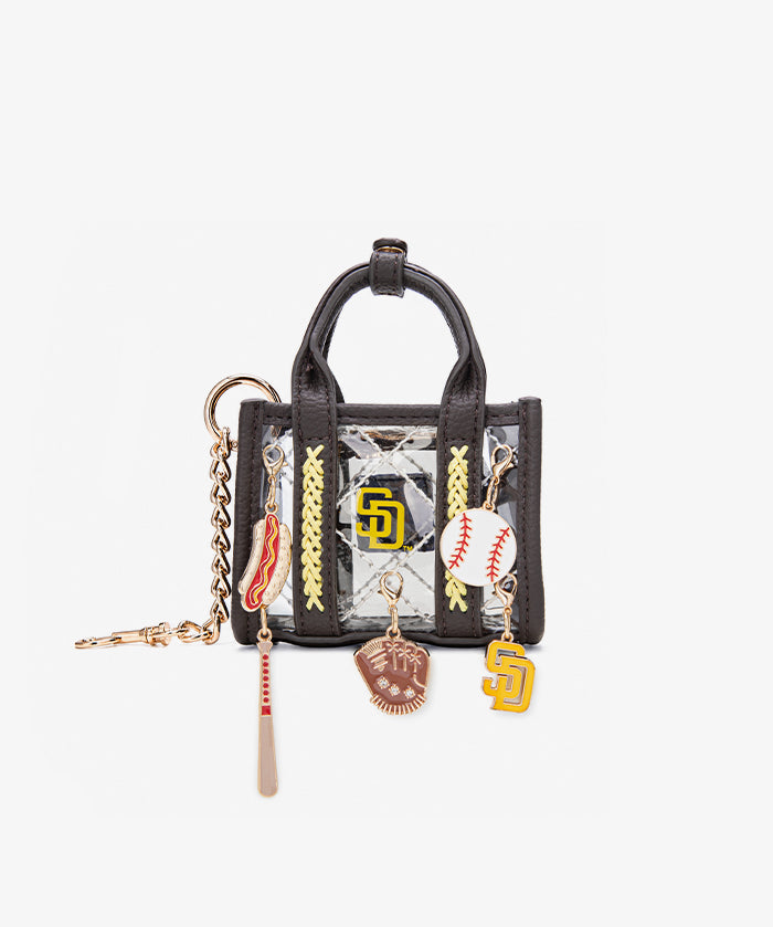 MLB San Diego Padres Clear Mini Tote Bag Charm – Fastball