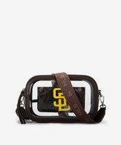 MLB San Diego Padres Clear Crossbody Bag