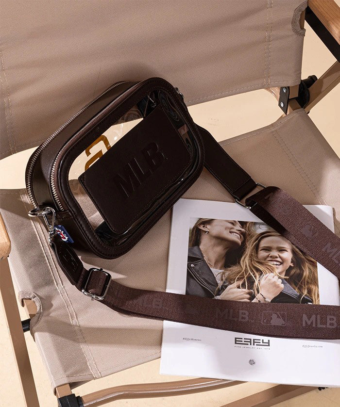 MLB San Diego Padres Clear Crossbody Bag