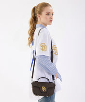 MLB San Diego Padres Flap Crossbody Bag with Top Handle