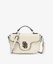 MLB San Diego Padres Flap Crossbody Bag with Top Handle
