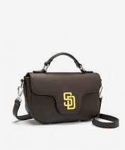 MLB San Diego Padres Flap Crossbody Bag with Top Handle