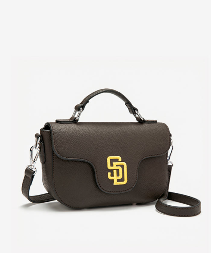 MLB San Diego Padres Flap Crossbody Bag with Top Handle