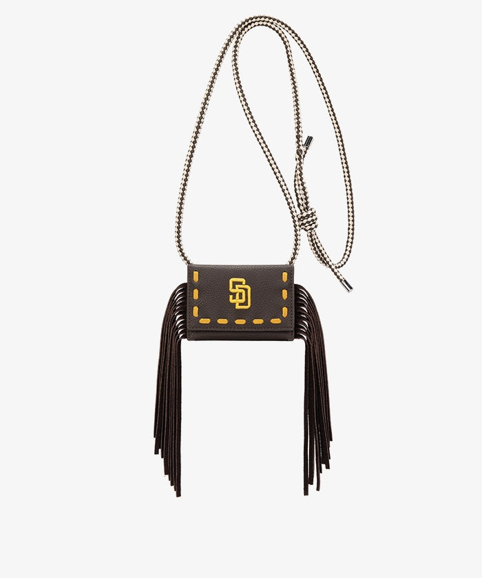 MLB San Diego Padres Fringe Crossbody Card Holder