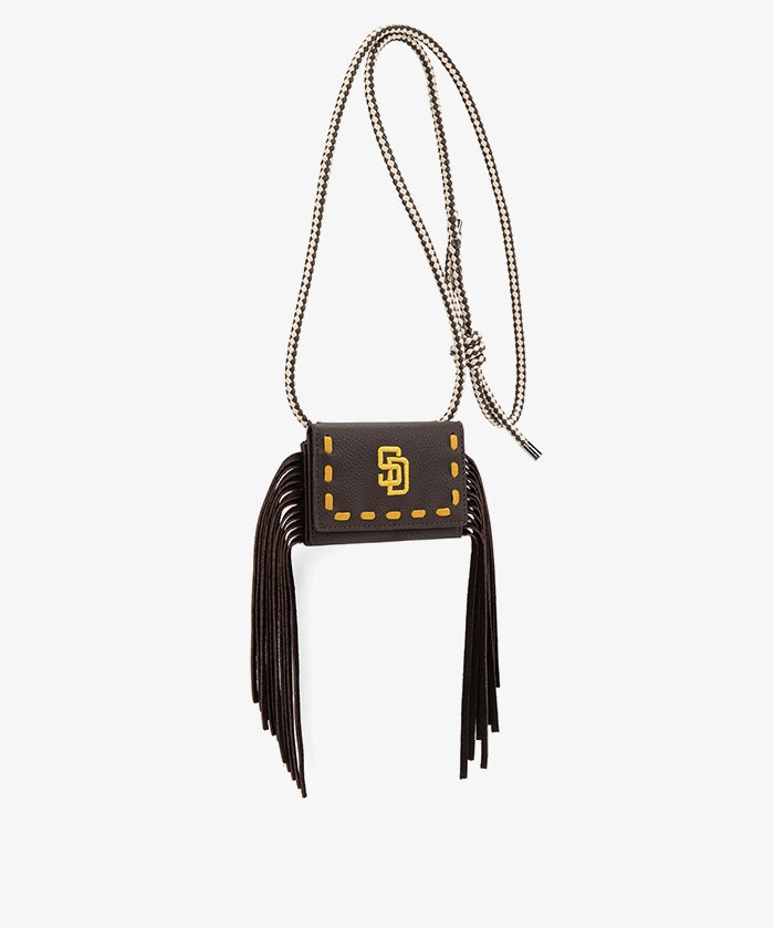 MLB San Diego Padres Fringe Crossbody Card Holder