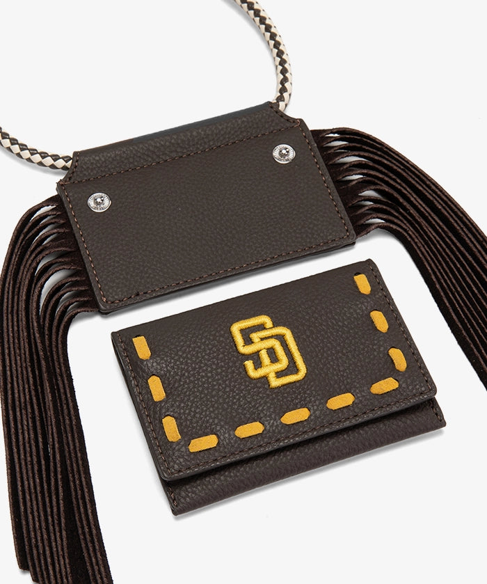 MLB San Diego Padres Fringe Crossbody Card Holder
