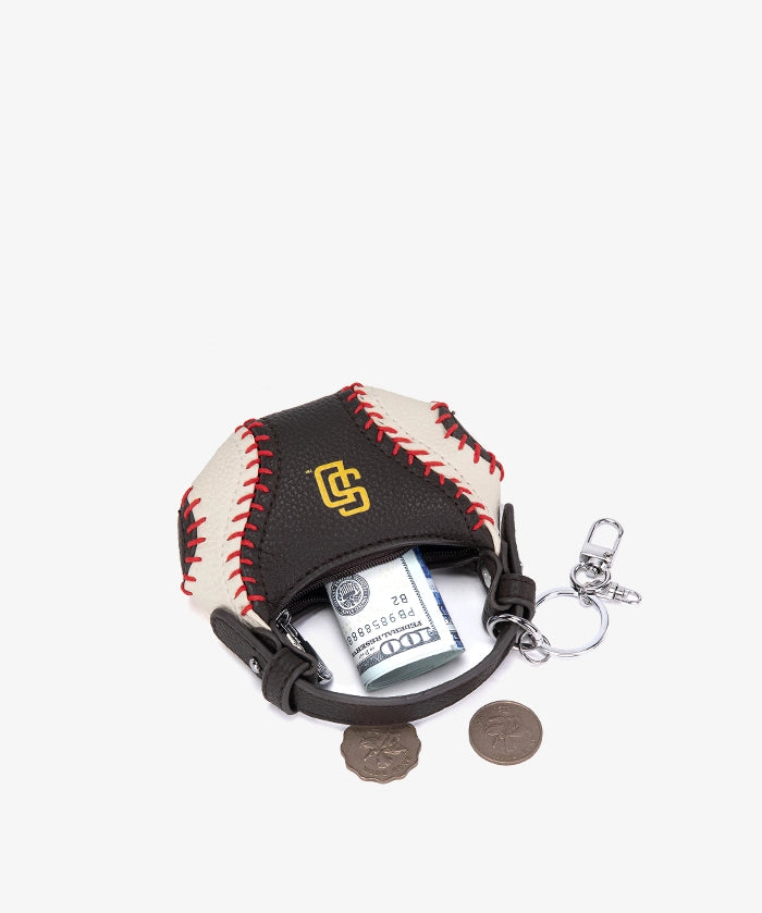 MLB San Diego Padres Mini Hobo Bag Charm – Curveball