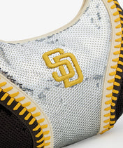 MLB San Diego Padres Sequin Stitch Hobo - Curveball