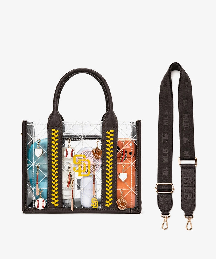 MLB San Diego Padres Stitch Clear Tote – Fastball