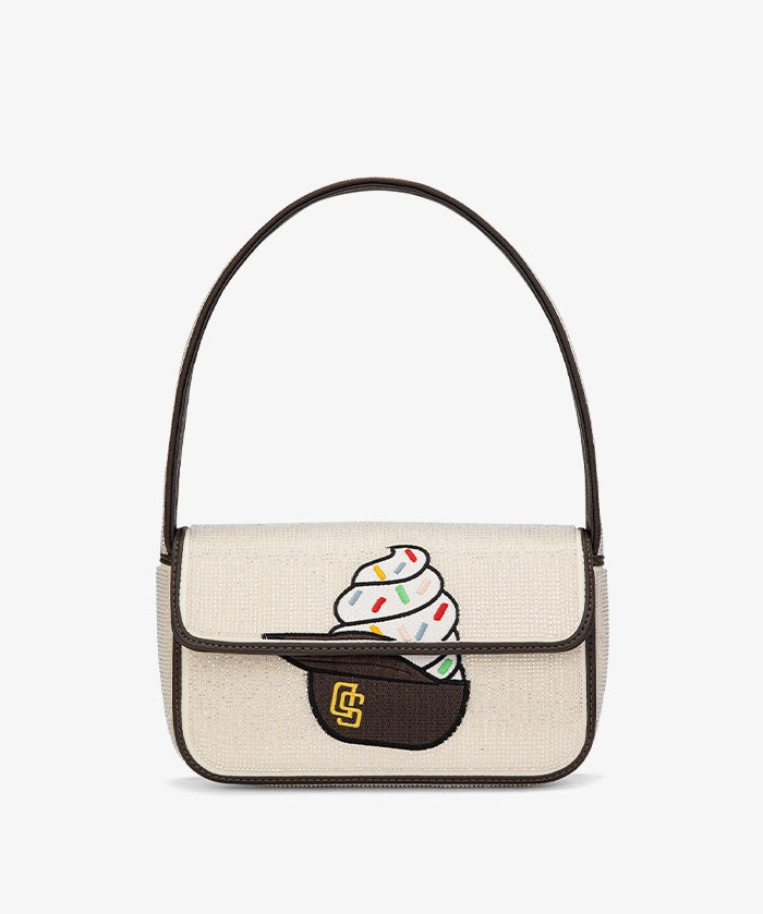 MLB San Diego Padres Sundae Helmet Beaded Bag