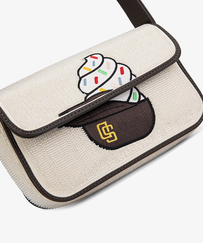 MLB San Diego Padres Sundae Helmet Beaded Bag