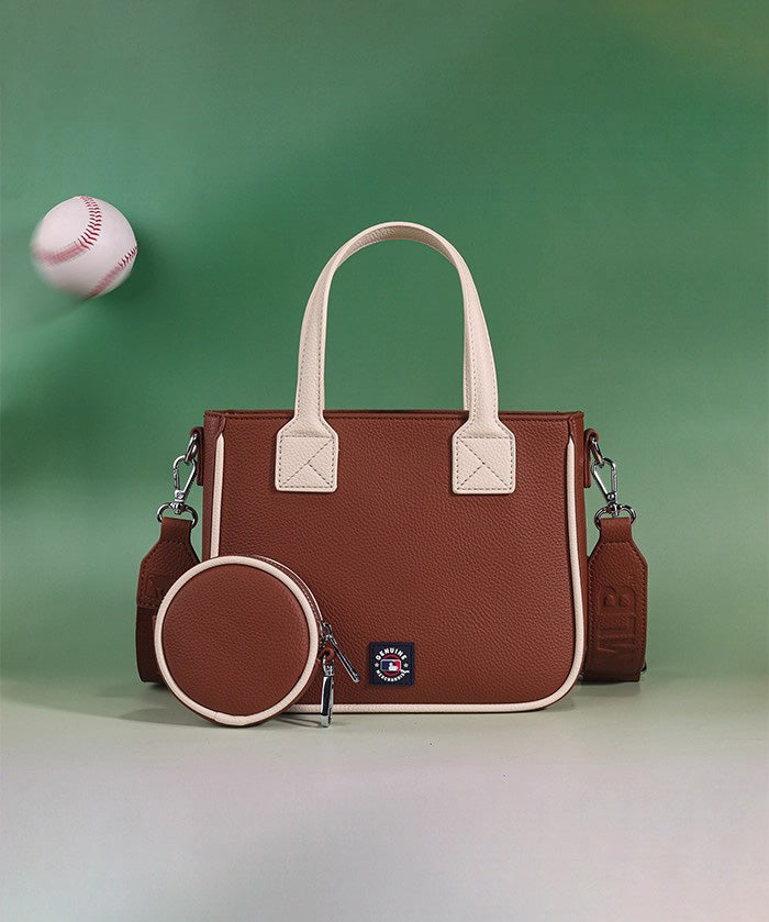 MLB San Diego Padres Tote Bag with Baseball Coin Pouch