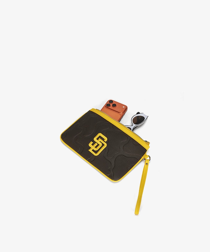 MLB San Diego Padres Tote Bag with Wristlet Wallet