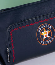 MLB Houston Astros Shoulder Bag with Crossbody Strap