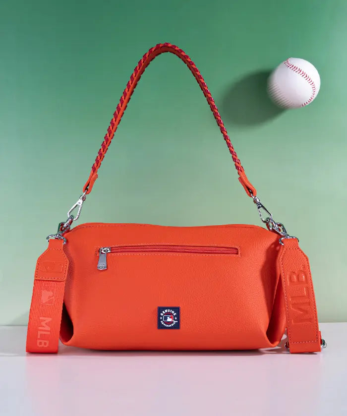 MLB Houston Astros Shoulder Bag with Crossbody Strap