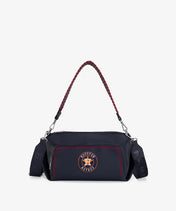MLB Houston Astros Shoulder Bag with Crossbody Strap