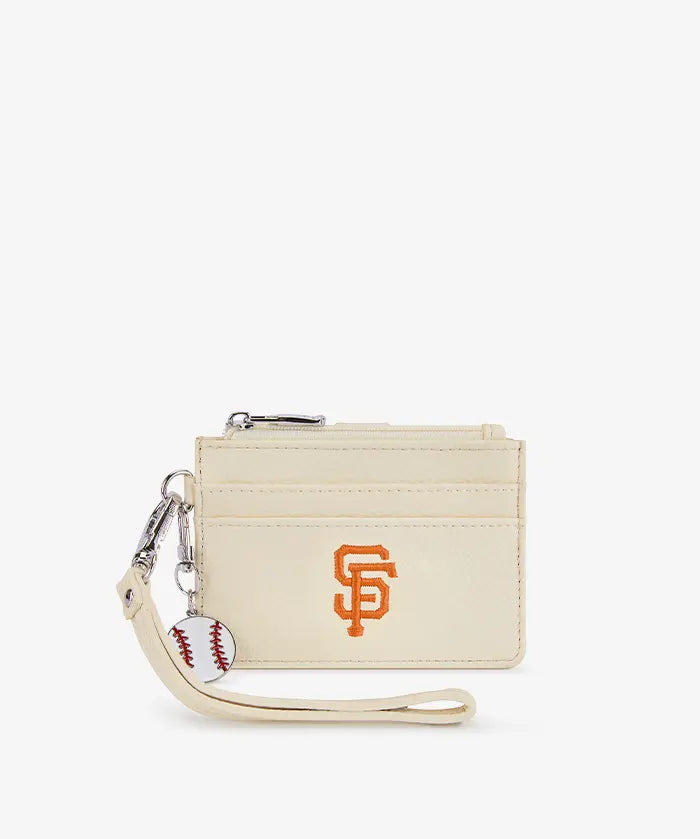 MLB San Francisco Giants Card Holder with Baseball Charm
