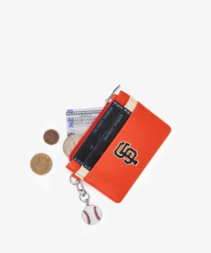 MLB San Francisco Giants Card Holder with Baseball Charm