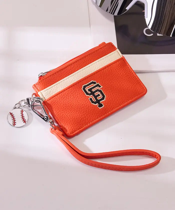 MLB San Francisco Giants Card Holder with Baseball Charm
