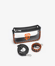 MLB San Francisco Giants Clear Bag with Baseball Stitch
