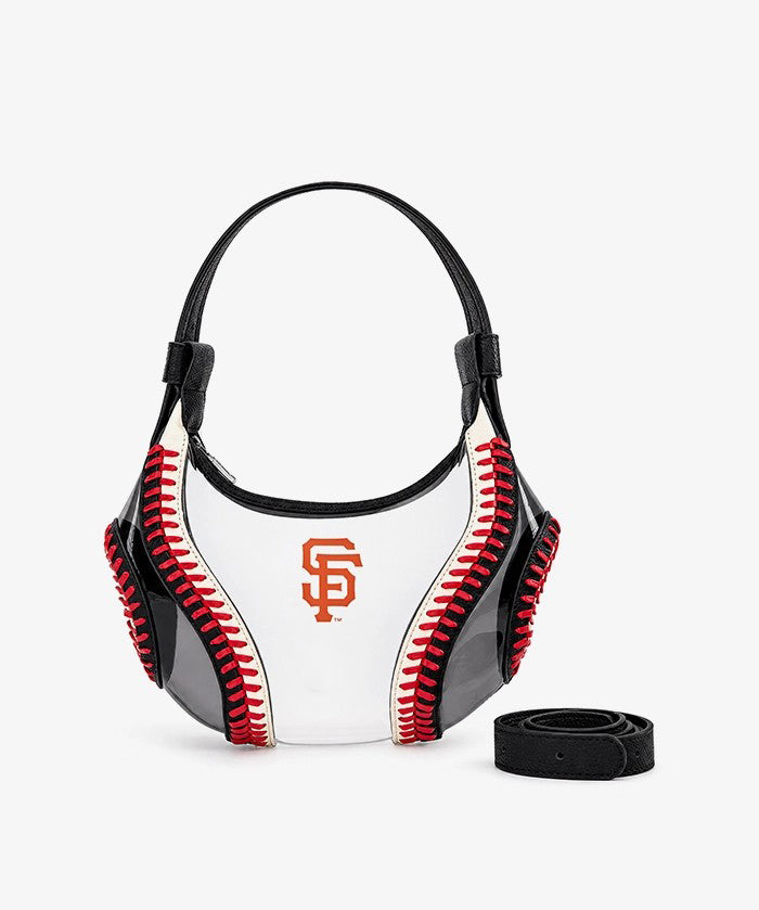 MLB San Francisco Giants Clear Stitch Hobo - Curveball