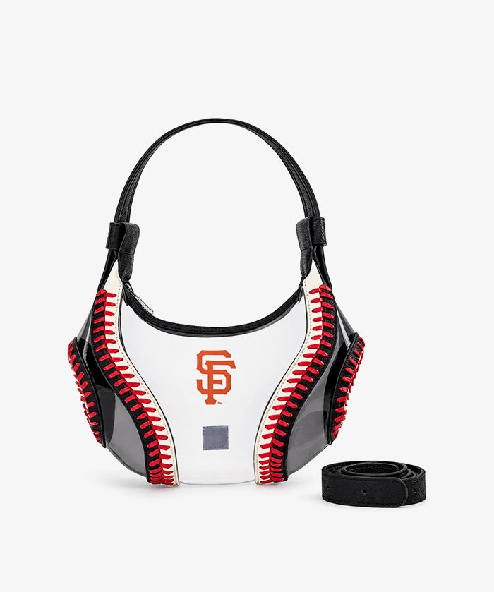 MLB San Francisco Giants Clear Stitch Hobo - Curveball