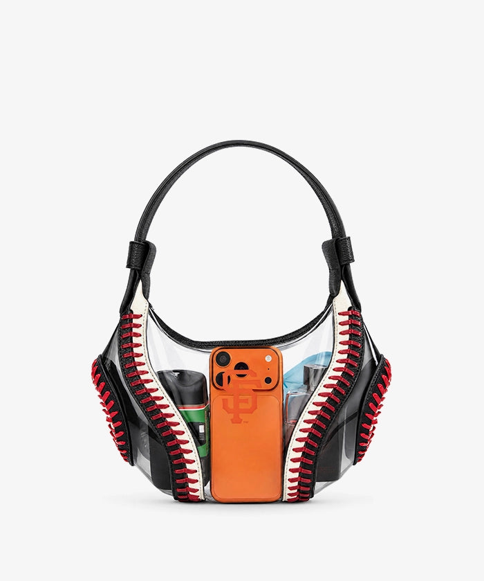 MLB San Francisco Giants Clear Stitch Hobo - Curveball
