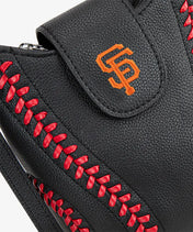 MLB San Francisco Giants Crossbody Bag With Baseball Seam