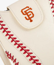 MLB San Francisco Giants Crossbody Bag With Baseball Seam