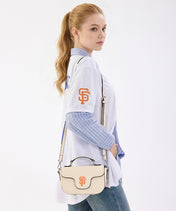 MLB San Francisco Giants Flap Crossbody Bag with Top Handle