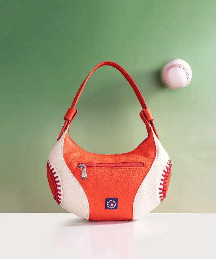MLB San Francisco Giants Hobo Bag With Baseball Seams