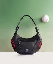 MLB San Francisco Giants Hobo Bag With Baseball Seams