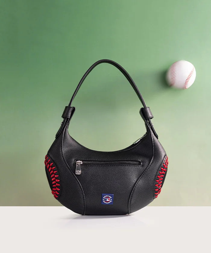 MLB San Francisco Giants Hobo Bag With Baseball Seams