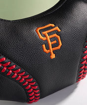 MLB San Francisco Giants Hobo Bag With Baseball Seams