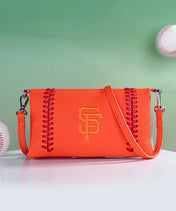 MLB San Francisco Giants Leather Crossbody Purse