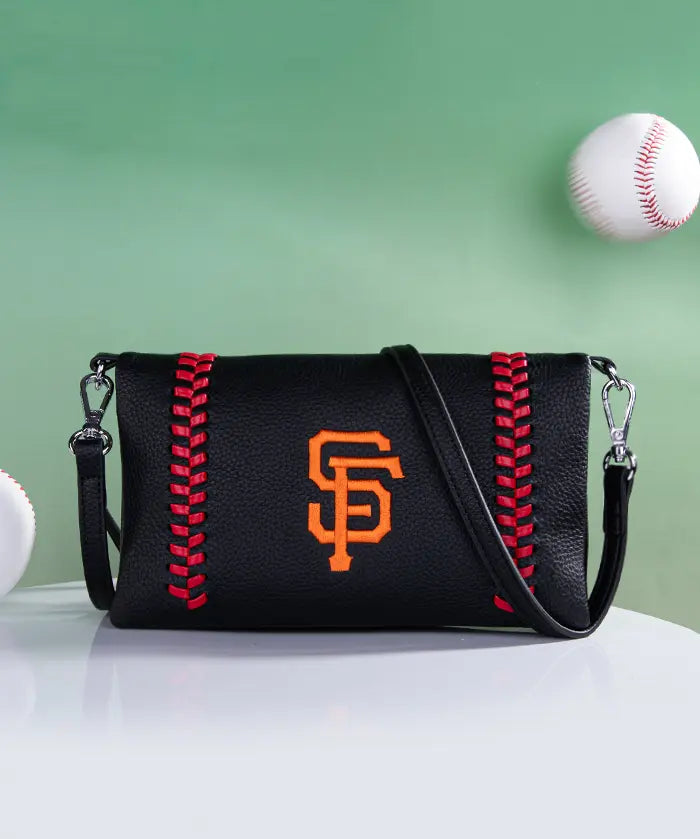 MLB San Francisco Giants Leather Crossbody Purse