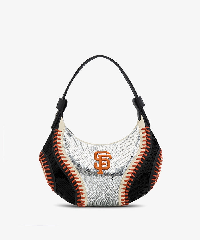 MLB San Francisco Giants Sequin Stitch Hobo - Curveball