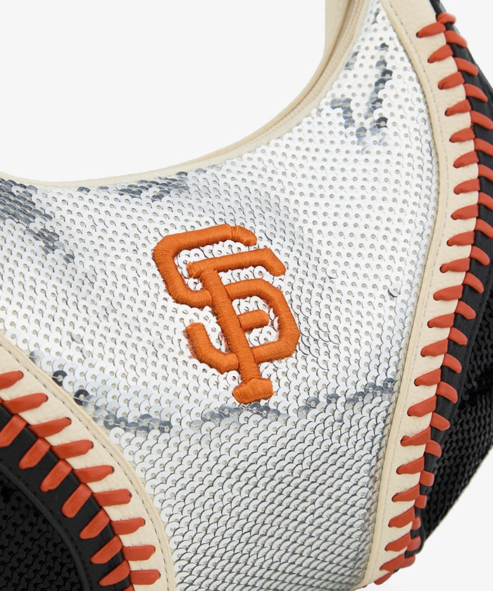 MLB San Francisco Giants Sequin Stitch Hobo - Curveball