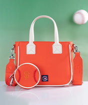 MLB San Francisco Giants Tote Bag with Baseball Coin Pouch