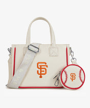 MLB San Francisco Giants Tote Bag with Baseball Coin Pouch
